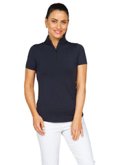 IBKUL Shortsleeve Mock Neck 87000